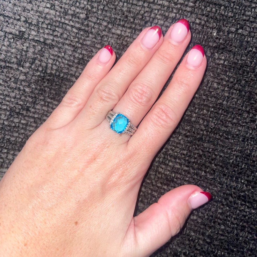 David Yurman Petite Wheaton Ring!